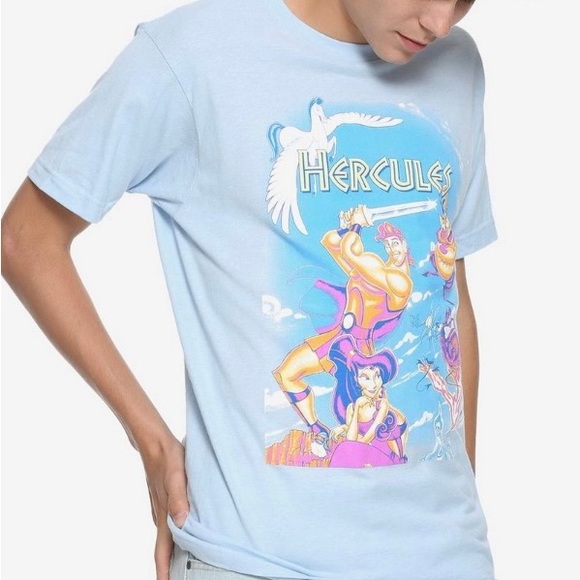 NWT Disney Hot Topic Hercules Men's Unisex Tee Shirt - Picture 5 of 5